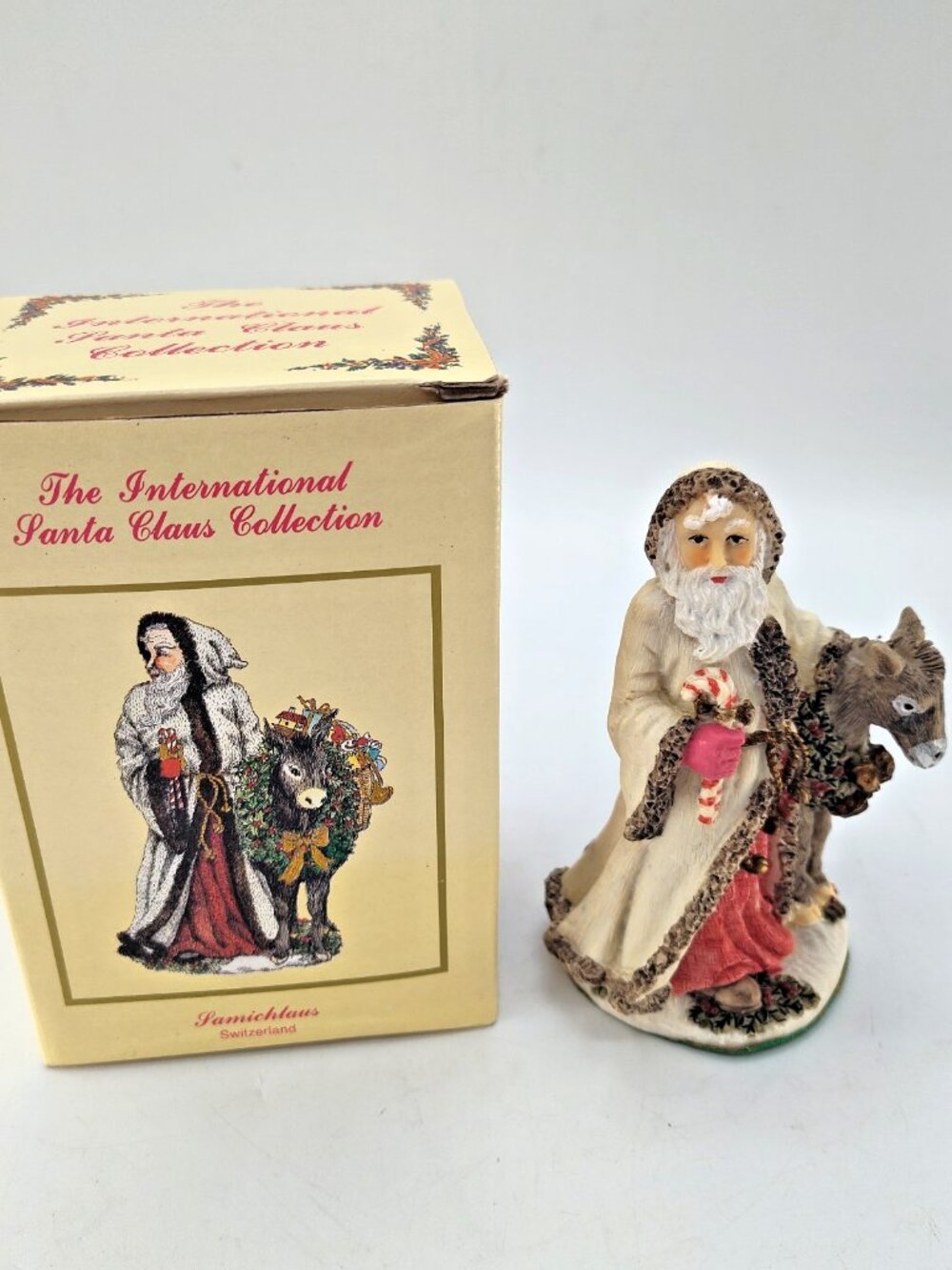 International Santa Claus Collection SC09 Samichlaus Switzerland 1993 w/ Box